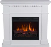 Kominki elektryczne - AFLAMO VILANO biały LED 60 3D - miniaturka - grafika 1