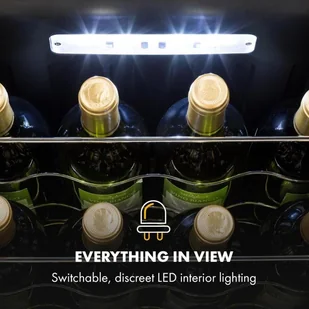 Klarstein HEA-Shiraz-16 - Chłodziarki do wina - miniaturka - grafika 8