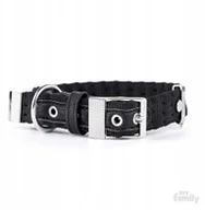 Smycze dla psów - dr Seidla MyFamily Milano Czarna Nylon L+ 1124 - miniaturka - grafika 1