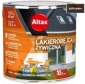 Lakiery do drewna - Altax lakierobejca żywiczna, palisander, 2.5l - miniaturka - grafika 1