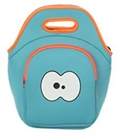 Lunch boxy - Fruit Friends Fruitfriends plecak na lunch z neoprenu w kolorze niebieskim/pomarańczowym, denim, 180 x 96 cm FF3122 - miniaturka - grafika 1