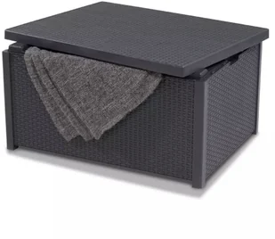 Allibert Allibert Stolik z funkcją schowka Arica grafit 221044 221044 - Ławy i stoliki kawowe - miniaturka - grafika 5