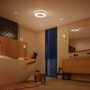 Philips Philips Hue Xamento Lampa sufitowa łazienkowa - duża - biała 915005997901 - Systemy inteligentnych domów - miniaturka - grafika 3