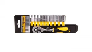 TOPEX KLUCZE NASADOWE 1/4 11SZT zakupy dla domu i biura 38D650 - Zestawy narzędziowe - miniaturka - grafika 2