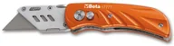 Nożyce i noże - Beta Tools Składany nóż roboczy 1777T, stal nierdzewna, 017770030 - miniaturka - grafika 1