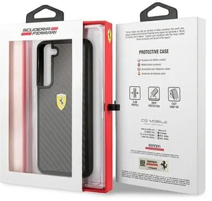 Ferrari FEHCS22MFCAK S22+ S906 czarny/black hardcase On Track Real Carbon hurtel-91974-0 - Etui i futerały do telefonów - miniaturka - grafika 8