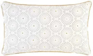 Poduszki dekoracyjne - Douceur d'intérieur Douceur dintérieur Poduszka dekoracyjna ASTRE 30 x 50 cm kolor biało-złoty 1608557 - miniaturka - grafika 1