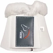 Akcesoria jeździeckie - HKM SPORTS EQUIPMENT 561262 dzwonek podkowy Comfort z wyściółką, ciepła krew, biały 85861200.0652 - miniaturka - grafika 1