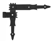 Zawiasy, okucia i inne akcesoria - Zawias kątowy OKIENNICOWY 250 MM PRAWY - miniaturka - grafika 1