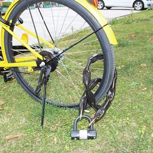 Smith and locke Łańcuch zabezpieczający Smith and Locke 10 x 10 x 1500 mm ZZ18001 - Łańcuchy rowerowe - miniaturka - grafika 2