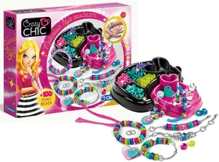 Clementoni Crazy Chic kolorowe bransoletki 78415 CL78415 - Zabawki kreatywne - miniaturka - grafika 4