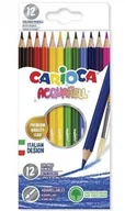 Artykuły biurowe - Carioca Kredki Acquarell 12 lolorów CARIOCA - miniaturka - grafika 1