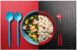 Guzzini My Fusion Miska Czarno-Niebieska Średnica 25,0 2814.25.170 - Miski i półmiski - miniaturka - grafika 5