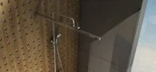 Ścianki i drzwi prysznicowe - Ravak Waln In Zestaw montażowy W SET 100 WallxCorner aluminium GWD01000A095 - miniaturka - grafika 1