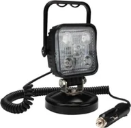 Lampy pozostałe - Perel Naświetlacz  naświetlacz led 9 x 17 cm aluminium/RVS czarny twm_908278 - miniaturka - grafika 1