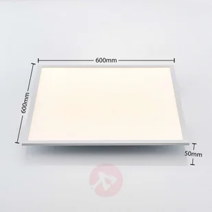 Lindby Quais panel LED 4 000 K, 60x60 cm - Lampy sufitowe - miniaturka - grafika 4