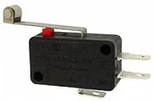 Podzespoły elektroniczne - Velleman Mikroprzełącznik MICROSWITCH 12A, LONG LEVER WITH ROLLER MS12-R - miniaturka - grafika 1