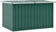 Skrzynie ogrodowe - vidaXL Skrzynia ogrodowa do przechowywania, zielona, 149x99x93 cm vidaXL - miniaturka - grafika 1