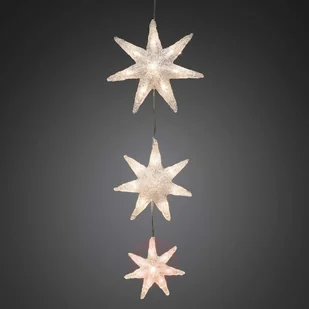 Konstmide Atrakcyjny łańcuch świetlny LED Gwiazdy - Lampy ogrodowe - miniaturka - grafika 2