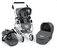 Wózki dla lalek - Bayer Chic 2000 Bayer CHIC 2000 - 3 w 1 kombi, wózek dla lalek Emotion All In, wybór wzornictwa - miniaturka - grafika 1