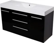 Szafki łazienkowe - Gante Szafka wisząca z umywalką 140/50/C3 Nela seria Fokus C - miniaturka - grafika 1