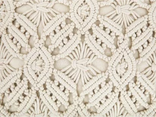 Beliani Zestaw 2 poduszek dekoracyjnych makrama 45 x 45 cm beżowy ESENKOY - Poduszki dekoracyjne - miniaturka - grafika 8