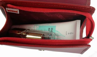 MARCO (PL) Skórzana Elegancka i Stylowa Kosmetyczka MARCO (PL) Średnia K19 - Kosmetyczki, organizery i kuferki - miniaturka - grafika 8