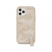 Etui i futerały do telefonów - Moshi Altra - Etui z odpinaną smyczką iPhone 12 / iPhone 12 Pro (system SnapTo) (Sahara Beige) - miniaturka - grafika 1