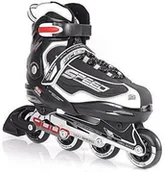 Rolki - SMJ Sport sport Rolki regulowane 090A czarne r 34-37 5422 - miniaturka - grafika 1