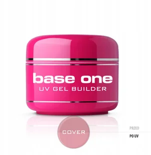 Silcare Żel budujący Base One Cover 50g - Lakiery do paznokci - miniaturka - grafika 2