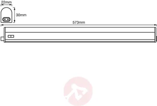 Ledvance Batten oprawa podszafkowa 60cm 3 000 K - Lampy pozostałe - miniaturka - grafika 2