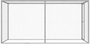 VidaXL Klatka dla kota, 3 x 1,5 x 1,5 m, stal galwanizowana 146357 VidaXL - Pozostałe akcesoria dla kotów - miniaturka - grafika 3