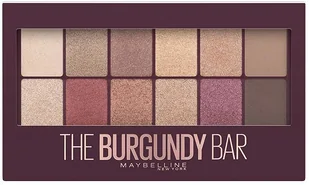 Maybelline THE BURGUNDY BAR EYESHADOW PALETTE - Paleta 12 cieni do powiek MAYBEPCPO-01 - Cienie do powiek - miniaturka - grafika 3