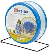 Akcesoria dla gryzoni - Nobby Nager koło jezdne Orbital,  27 cm, niebieski - miniaturka - grafika 1