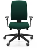 Fotele i krzesła biurowe - ProfiM Raya 21S NX-11 ciemny zielony obrotowy - miniaturka - grafika 1