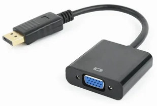 Gembird Kabel DisplayPort D-Sub 0.15m Czarny A-DPM-VGAF-02 - Kable - miniaturka - grafika 5