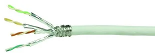 LogiLink Netzwerk Verlegekabel S/FTP Cat6 PVC weiß 100m CPV0039 - Kable miedziane - miniaturka - grafika 2