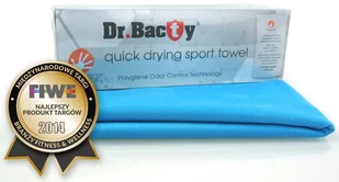 Dr.Bacty Ręcznik treningowy M niebieski DRB-M-018 - Ręczniki - miniaturka - grafika 2