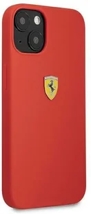 Ferrari FESSIHCP13SRE iPhone 13 mini 5,4" czerwony/red hardcase Silicone hurtel-88423-0 - Etui i futerały do telefonów - miniaturka - grafika 4