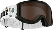 Gogle narciarskie - Bliz Pixie Gogle Dzieci, black/brown 2020 Gogle narciarskie 47030-12 - miniaturka - grafika 1