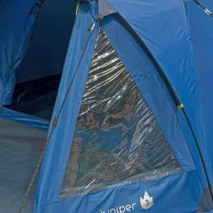 Highlander Namiot Turystyczny 3-osobowy Juniper 3 Niebieski TEN127-DB - Namioty - miniaturka - grafika 5