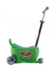 Milly Mally Jeździk Hulajnoga 3w1 SNOOP! ze schowkiem Zielony 2026 - Hulajnogi Milly Mally Jeździk Hulajnoga 3w1 SNOOP! ze schowkiem Zielony 2026 - Hulajnogi - miniaturka - grafika 6