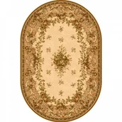 Dywany - Agnella Brintons Dywan polski Isfahan DAFNE sahara owal wełna - miniaturka - grafika 1