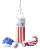 Worki treningowe - Master Boks Zestaw Dziecięcy worek + rękawice - miniaturka - grafika 1