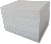 Sorbenty - ECOTEXTIL Mata Sorbentowa Olejowa, (100 Arkuszy), Chłonność 139 L. Biały 1 350 G/m2 40Cm X 50Cm Mata Olejowe / Hydrofobowe - miniaturka - grafika 1