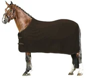 Akcesoria do hodowli zwierząt - PFIFF Koc na muchy z wkładem polarowym, 135cm, brązowy - miniaturka - grafika 1