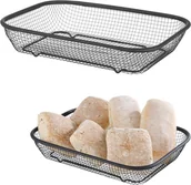 Miski i półmiski - Hendi Koszyk druciany do serwowania pieczywa chleba bułek 310x125x55 mm 425565 - miniaturka - grafika 1