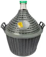 Domowy wyrób alkoholu - BROWIN Balon do wina 15 l w koszu plastikowym z otworem 43 mm BROWIN - miniaturka - grafika 1