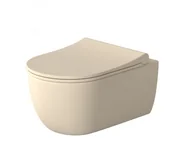 Miski WC - Massi Miska wisząca WC MOLIS YASMIN RIMLESS 35x54x32 z deską wolnoopadającą SLIM DURO MSM-0013RIMSLIM-YA - miniaturka - grafika 1