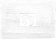 Dywaniki łazienkowe - Euromat Bawełniane Dywaniki Łazienkowe Stopki Ecru 50x70 cm 07087 - miniaturka - grafika 1